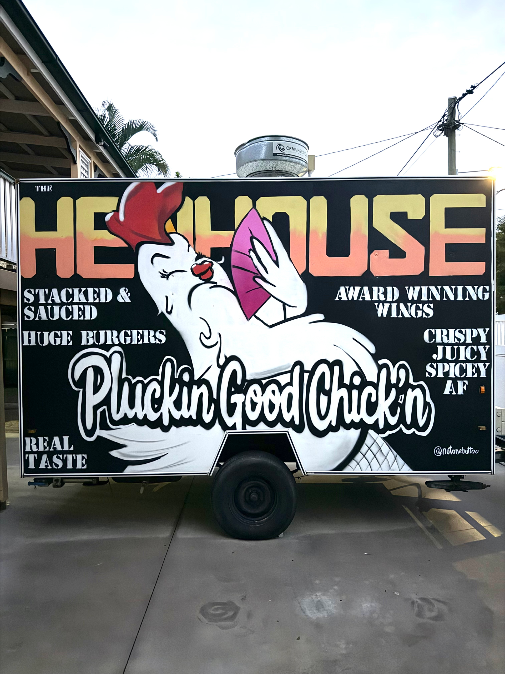 The Hen House Pluckin Good Chick'n panel by Notonebuttoo